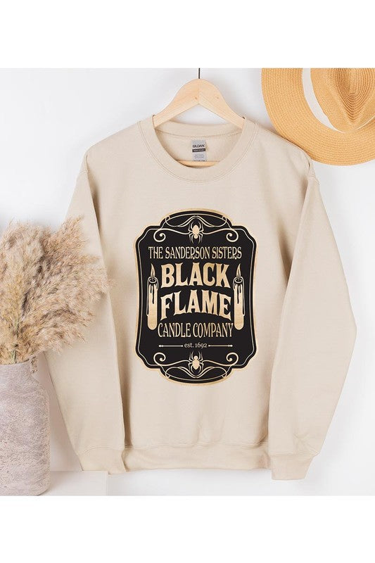 Black Flame Sweatshirt