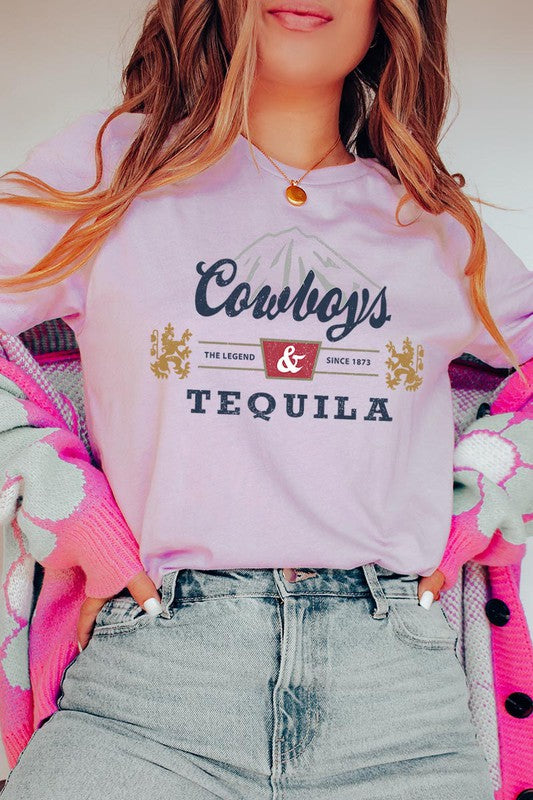 Cowboys & Tequila Graphic Tee