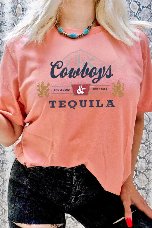 Cowboys & Tequila Graphic Tee
