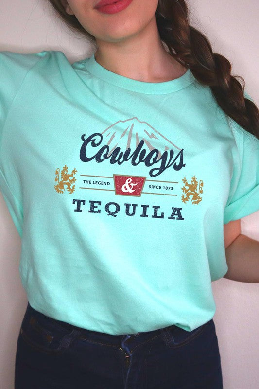 Cowboys & Tequila Graphic Tee