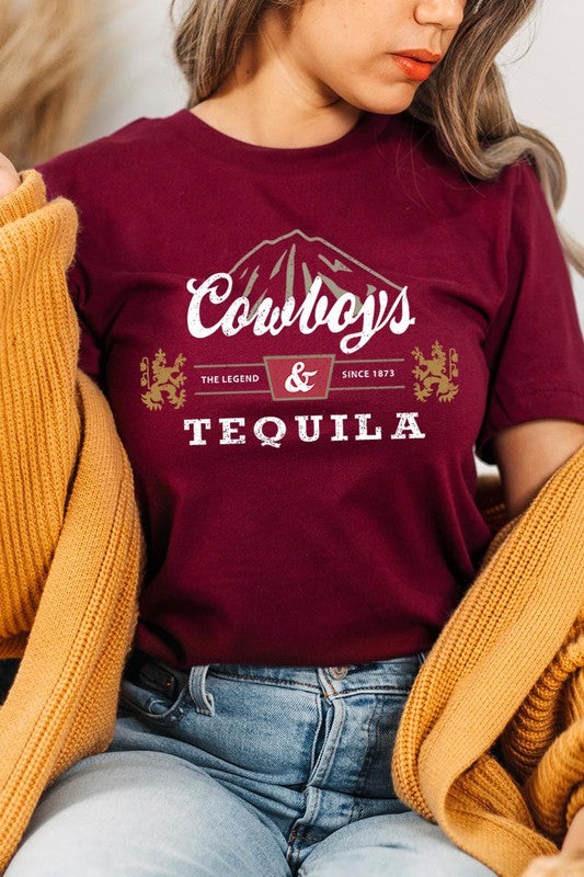 Cowboys & Tequila Graphic Tee