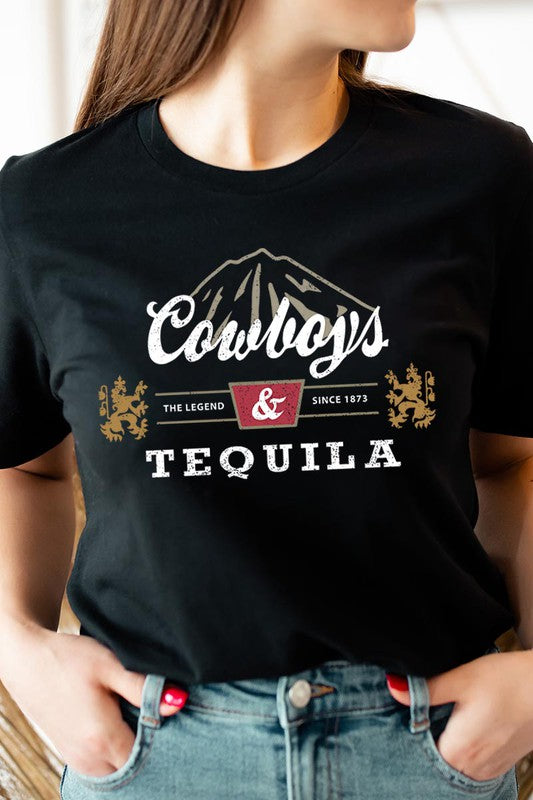 Cowboys & Tequila Graphic Tee