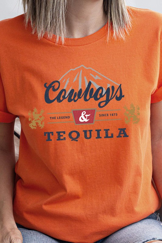 Cowboys & Tequila Graphic Tee