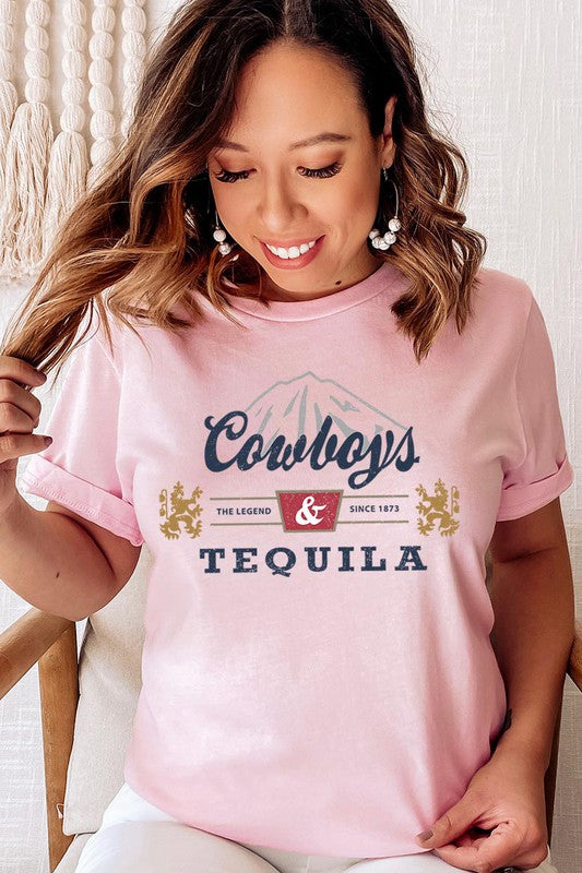 Cowboys & Tequila Graphic Tee