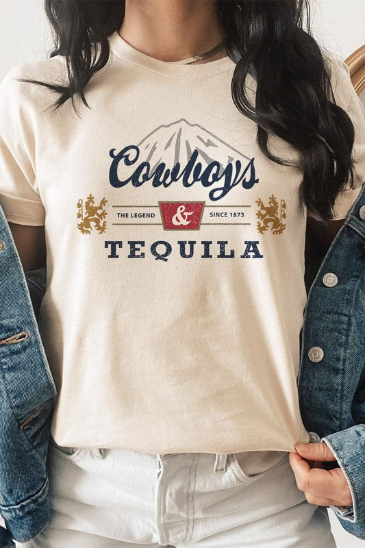 Cowboys & Tequila Graphic Tee