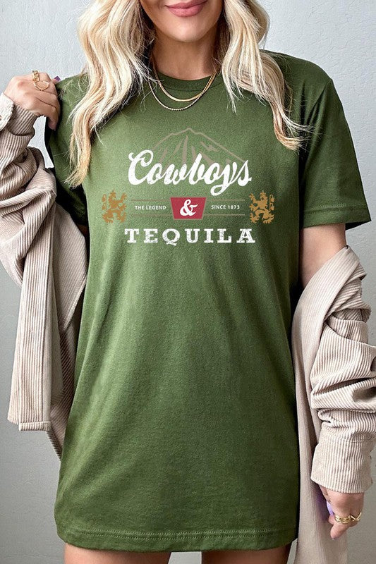 Cowboys & Tequila Graphic Tee
