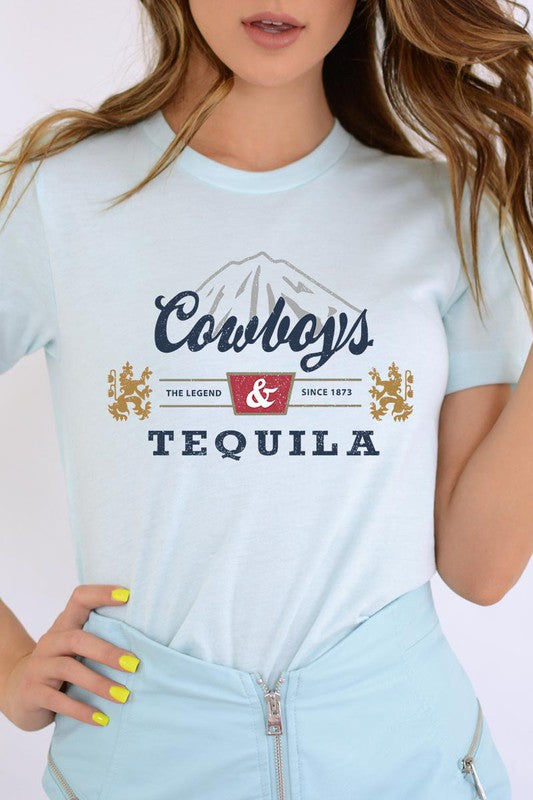 Cowboys & Tequila Graphic Tee