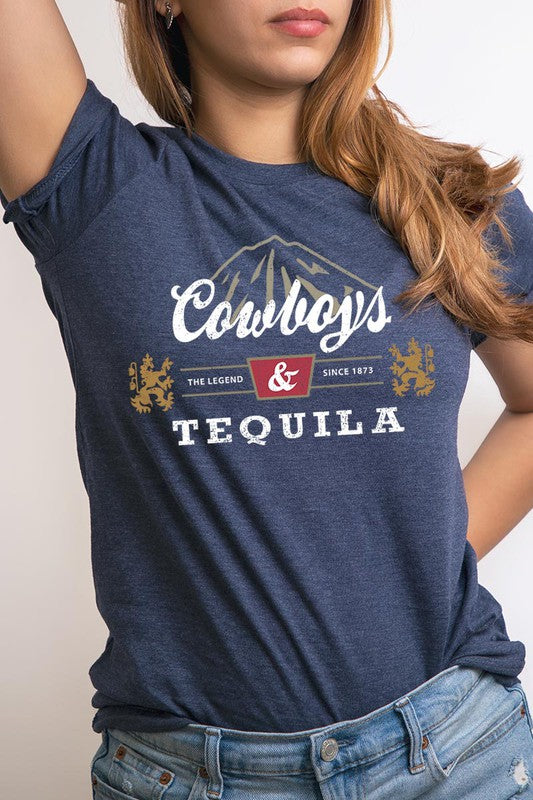 Cowboys & Tequila Graphic Tee
