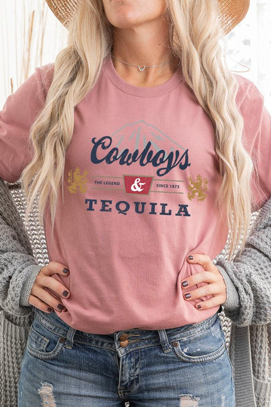 Cowboys & Tequila Graphic Tee