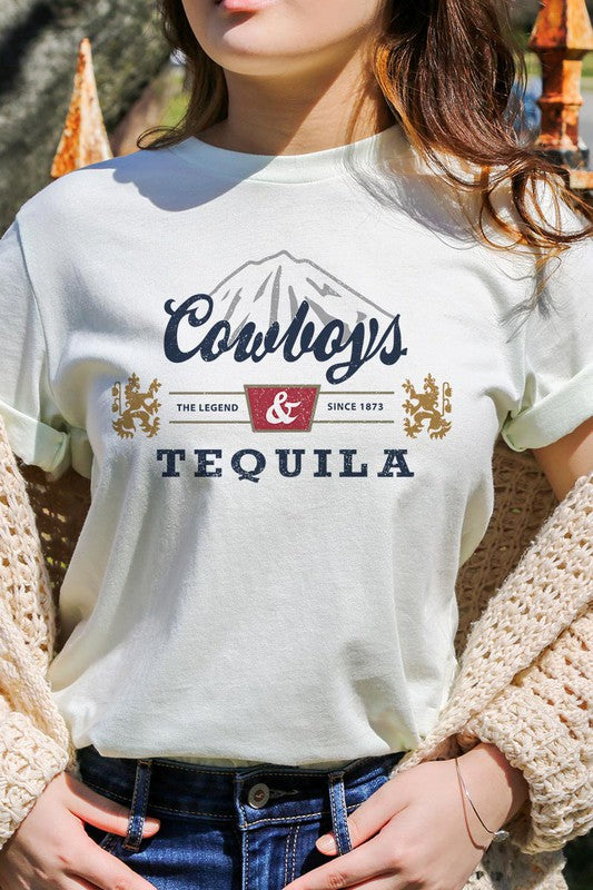 Cowboys & Tequila Graphic Tee