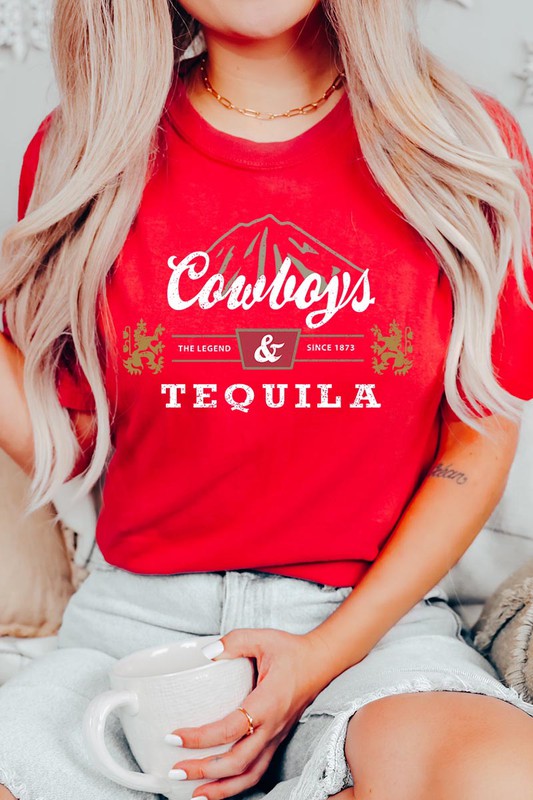 Cowboys & Tequila Graphic Tee