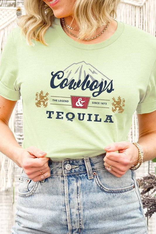 Cowboys & Tequila Graphic Tee
