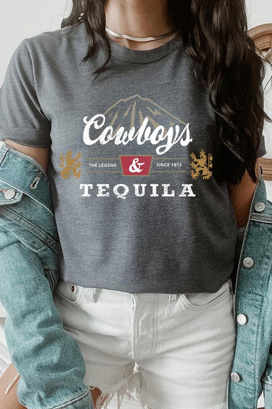 Cowboys & Tequila Graphic Tee