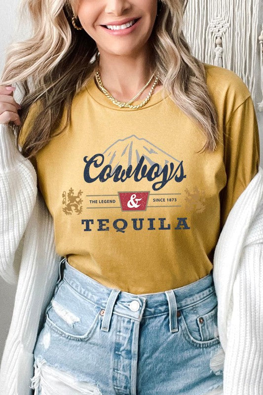 Cowboys & Tequila Graphic Tee