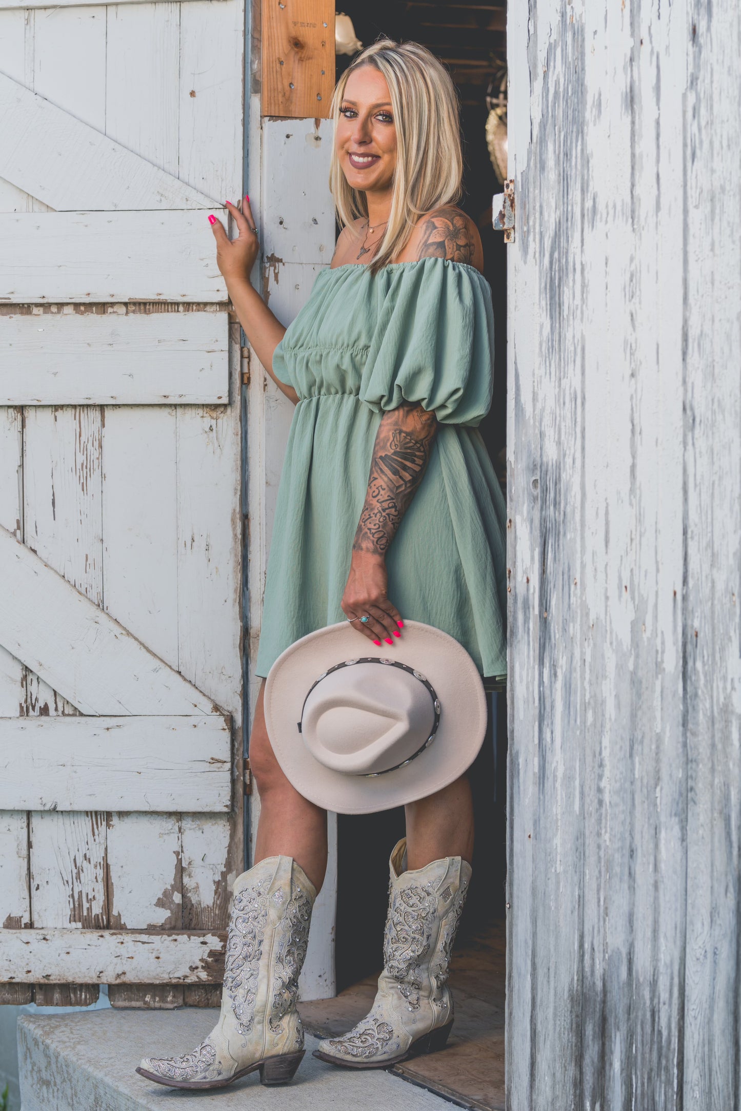 Mary Lynn Off Shoulder Dress
