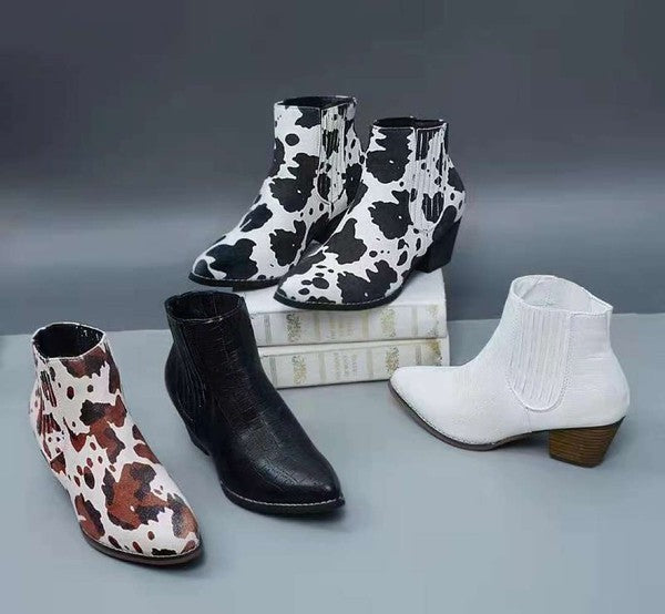 Kelcie Western Booties