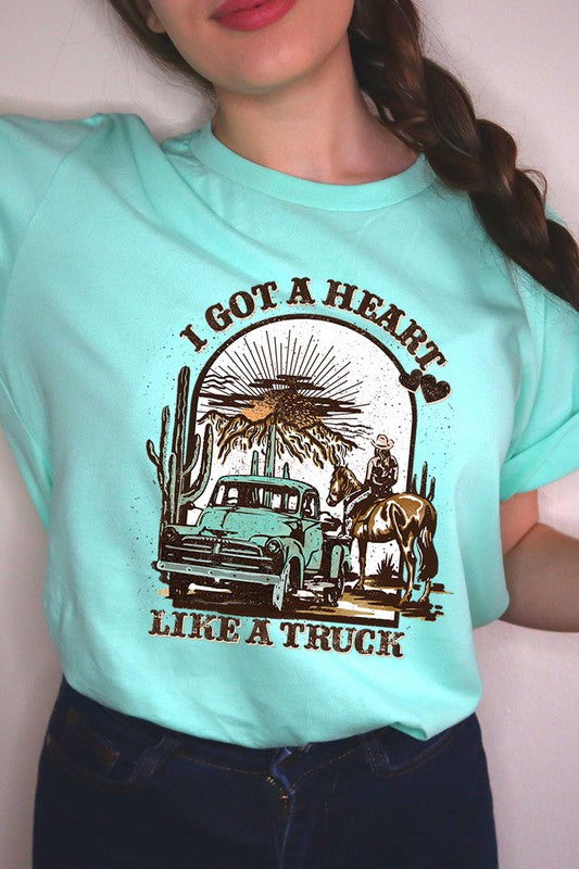 Heart Like a Truck Short Sleeve T-Shirt
