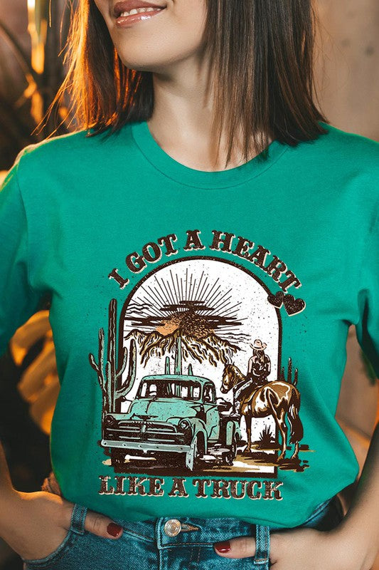 Heart Like a Truck Short Sleeve T-Shirt