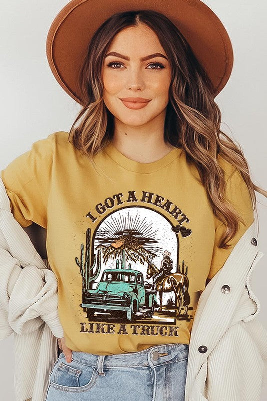 Heart Like a Truck Short Sleeve T-Shirt