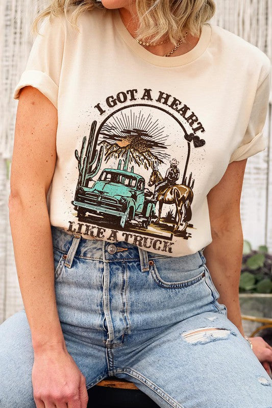 Heart Like a Truck Short Sleeve T-Shirt