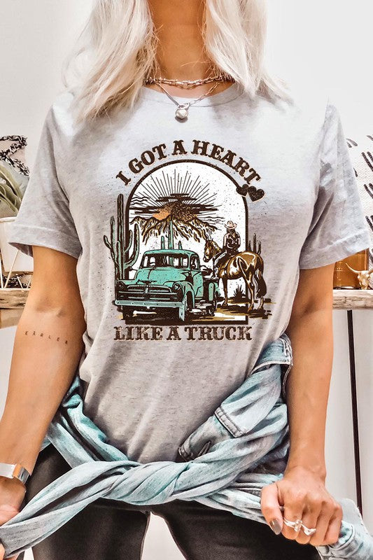Heart Like a Truck Short Sleeve T-Shirt