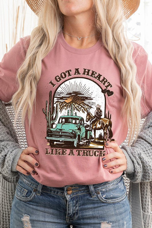 Heart Like a Truck Short Sleeve T-Shirt