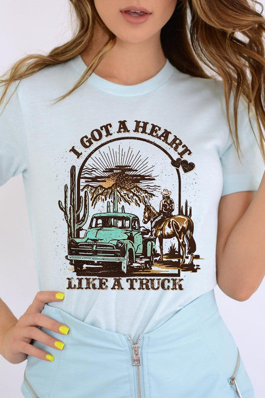Heart Like a Truck Short Sleeve T-Shirt