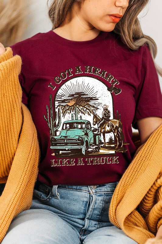 Heart Like a Truck Short Sleeve T-Shirt