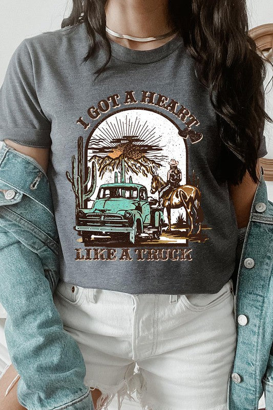 Heart Like a Truck Short Sleeve T-Shirt