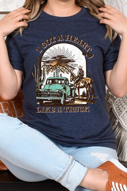 Heart Like a Truck Short Sleeve T-Shirt