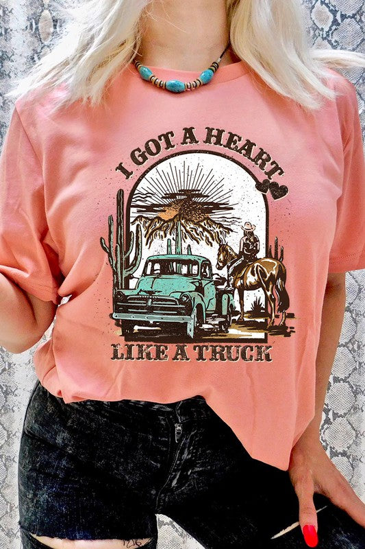 Heart Like a Truck Short Sleeve T-Shirt