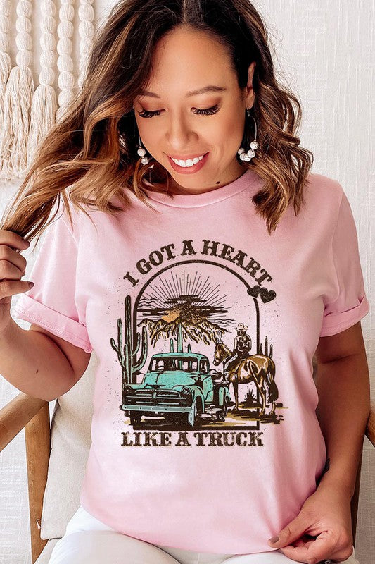 Heart Like a Truck Short Sleeve T-Shirt