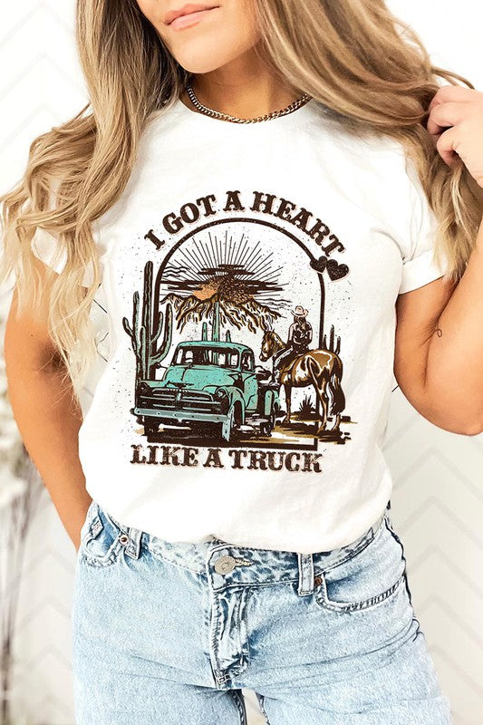 Heart Like a Truck Short Sleeve T-Shirt