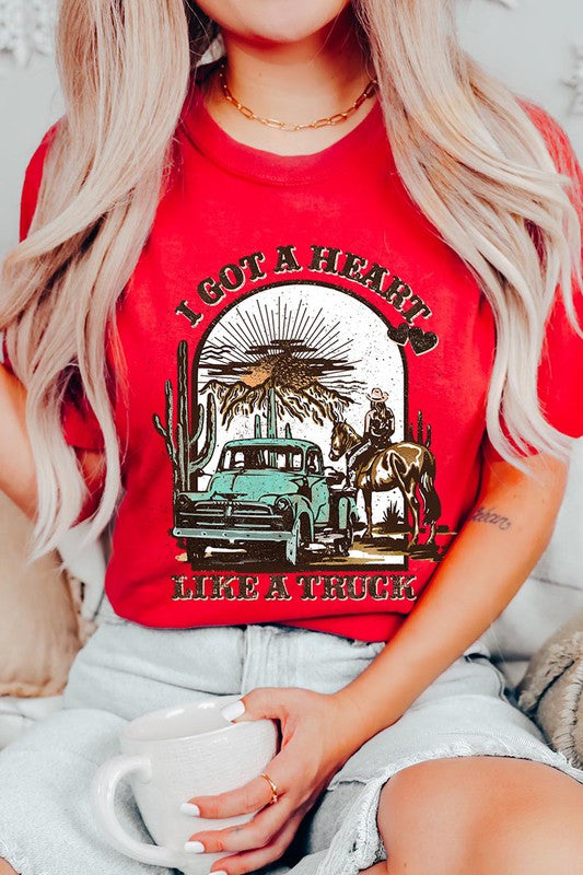 Heart Like a Truck Short Sleeve T-Shirt