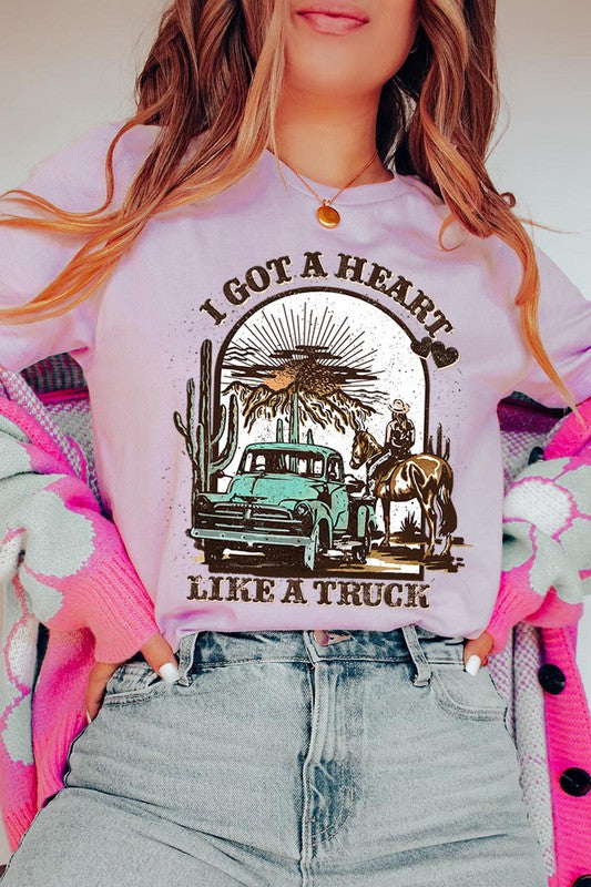 Heart Like a Truck Short Sleeve T-Shirt