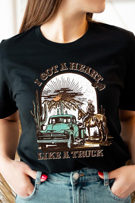 Heart Like a Truck Short Sleeve T-Shirt