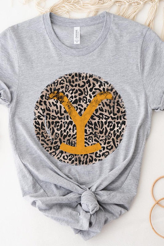 Yellowstone Leopard Short Sleeve T-Shirt