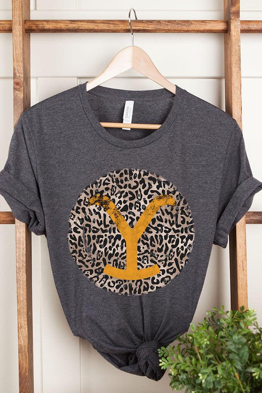 Yellowstone Leopard Short Sleeve T-Shirt
