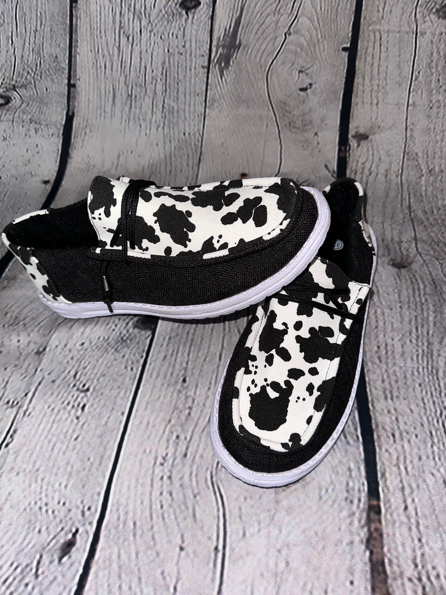 Georgina Casual Slip On Shoe - Cow