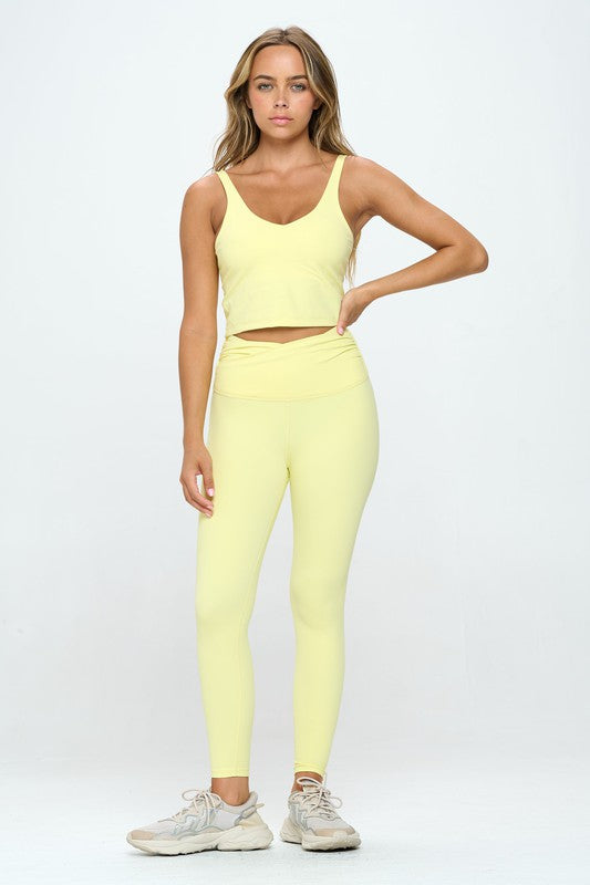 Chrissy Activewear Set Top and Leggings