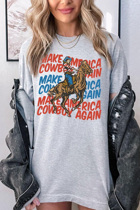 Make America Cowboy Again Graphic Tee