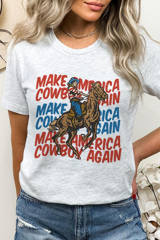 Make America Cowboy Again Graphic Tee