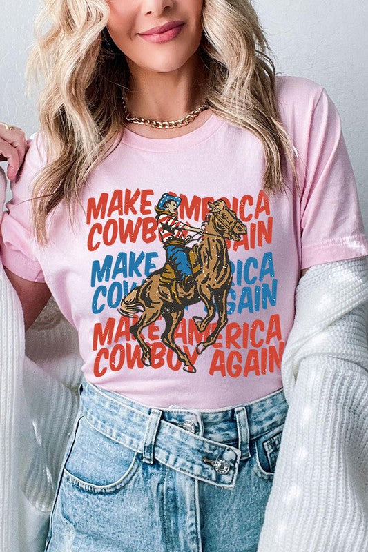 Make America Cowboy Again Graphic Tee