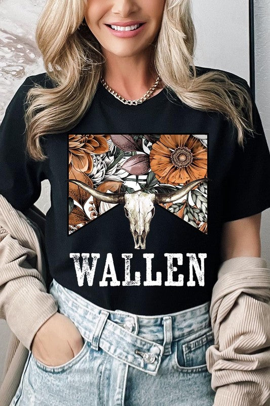 Wallen Bull Skull Graphic Tee - PLUS