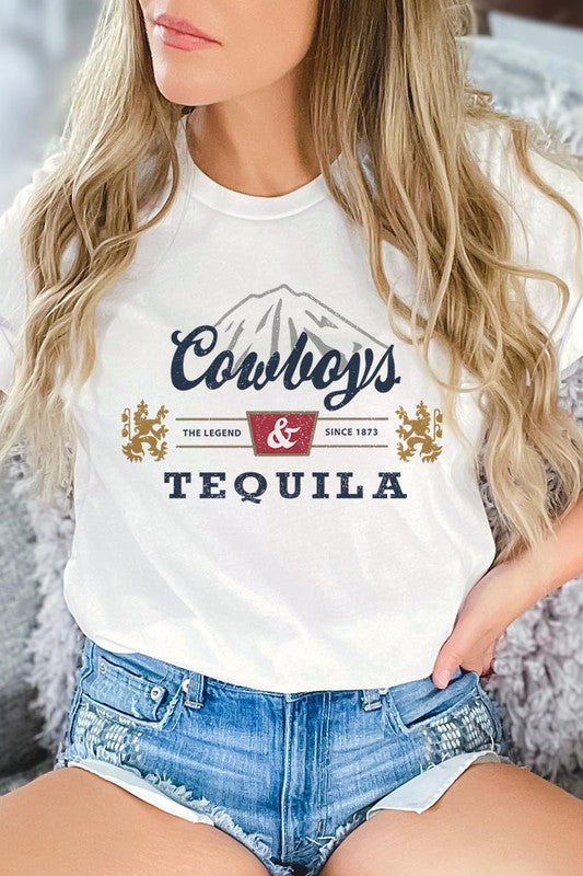 Cowboys & Tequila Graphic Tee