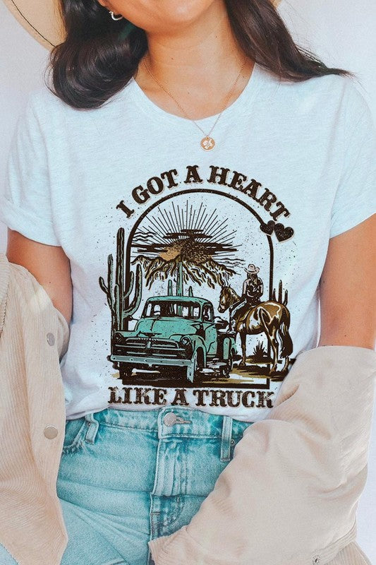 Heart Like a Truck Short Sleeve T-Shirt