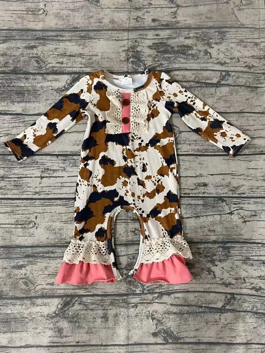 Cow Print Ruffle Roper